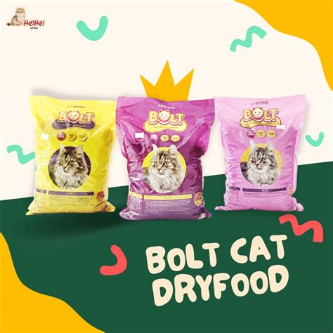 Jual Bolt Cat Food Repack 800 Gr Cat Food Makanan Kucing Dryfood