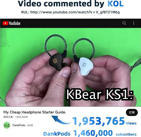 Yinyoo Kbear Ks Bass Earbuds Wired Earbuds In Ear Monitor Clear