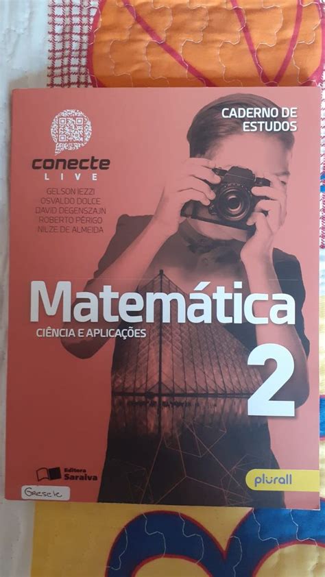 Conecte Live Matem Tica Volume Caderno De Estudos Livro Editora