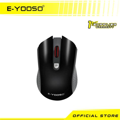 E Yooso E Wireless Gaming Mouse Red Black Lazada Ph