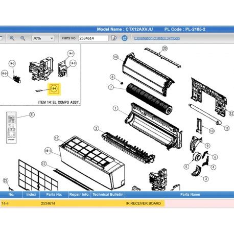 Daikin Ir Receiver Board Air Conditioners R Us