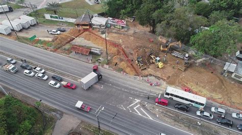 Trecho da Avenida Torquato Tapajós tem trânsito alterado para obras