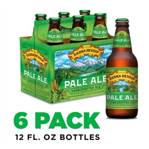 Sierra Nevada Pale Ale Craft Beer 6 Bottles 12 Fl Oz Kroger