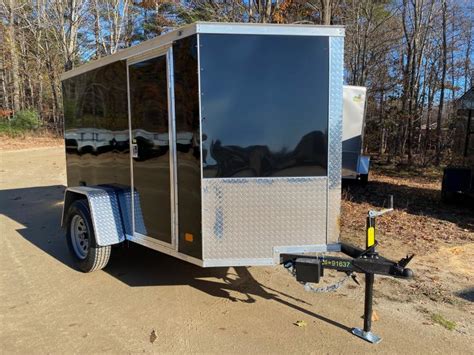 Covered Wagon Trailers X Enclosed K Cargo Trailer W Rear Ramp