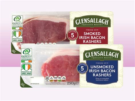 Glensallagh Smokedunsmoked Irish Bacon Rashers Lidl — Ireland