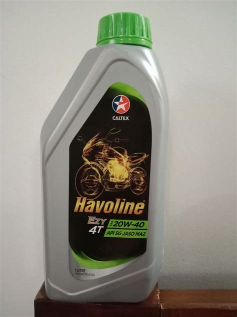 Havoline Ezy 4T 20W 40 API SG JASO MA2 ORIGINAL Lazada PH