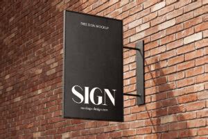 2 Free Street Sign Mockup