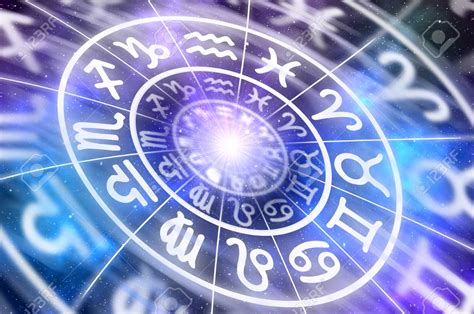 Free Download Astrological Zodiac Signs Inside Of Horoscope Circle On