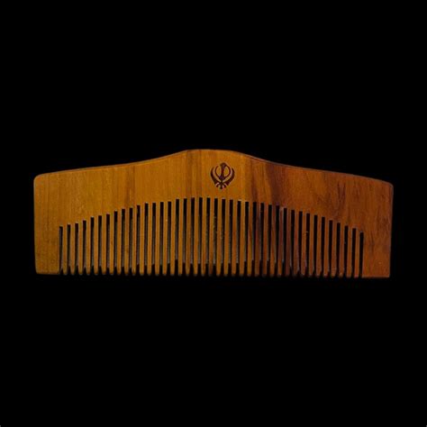 Kanga, Khanda Wood Comb, Sikh Kakar, Hair Comb, Sikh Kakkar, Hair Care, Punjabi, Sikh Items, - Etsy