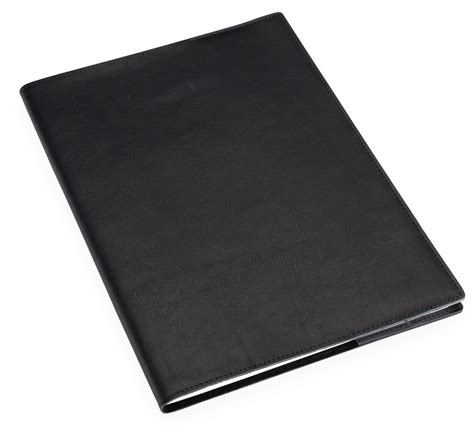 Bookbinders Design Notebook Leather Cover Black