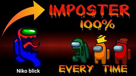 How To Get Imposter Everytime On Among Us Best Hack Glitch