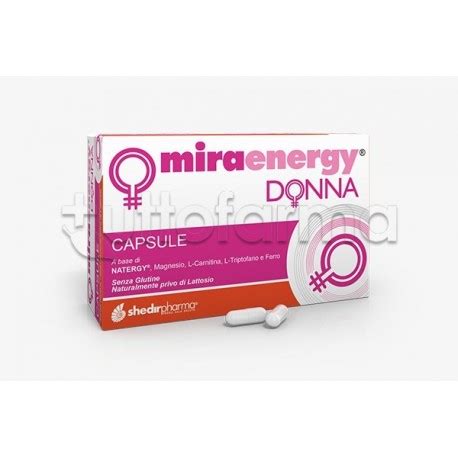 Shedir Miraenergy Donna Integratore Ricostituente Capsule Tuttofarma