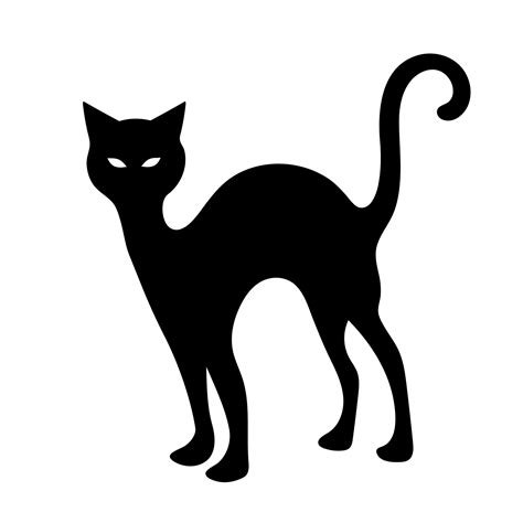 Black Magic Cat Mystic Esoteric Symbol Witchs Pet 7115559 Vector