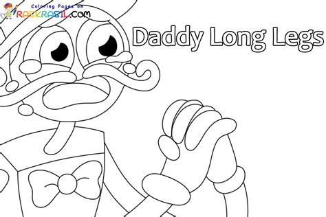 Desenhos De Daddy Long Legs Poppy Playtime Para Colorir