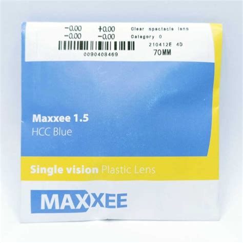 Очковая линза Maxxee SP 1.5 по цене: 1 050 руб. руб в Санкт-Петербурге ...
