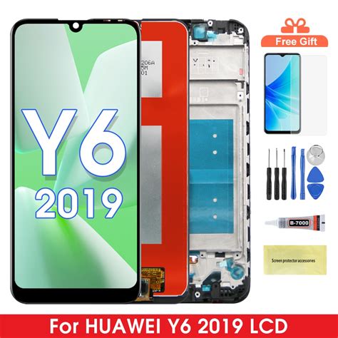 Original LCD For Huawei Y6P 2020 Y6 Prime 2019 Y6 2019 Y6 Pro 2019