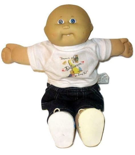 1986 Xavier Roberst Cabbage Patch Kids Bald Boy Doll With Outfit 16