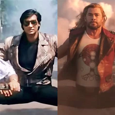 Thor Love And Thunder Did Ajay Devgn Take A Dig At Chris Hemsworth For