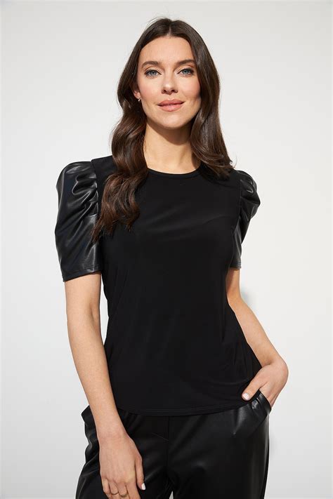 Joseph Ribkoff Puff Sleeve Top Style Re Avenue