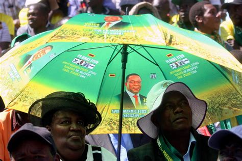 The Latest Zimbabwes Mnangagwa Takes Oath Of Office