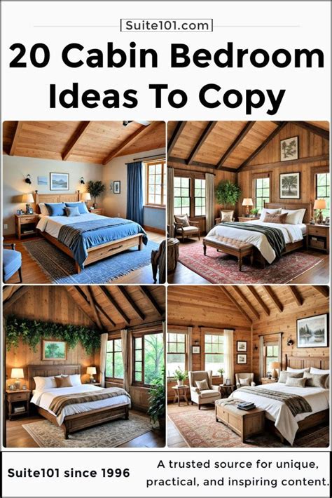 20 Cabin Bedroom Ideas You'll Adore