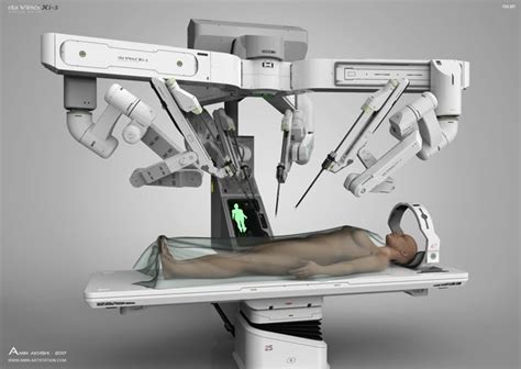 Here Is A Concept For A Robotic Surgical System Based On Da Vinci Xi Design By Intuitive Surg