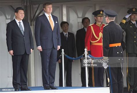 Chinese President Xi Jinping Visits The Netherlands Photos And Premium