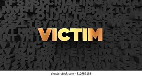 Victim Word Cloud Conceptual Design Isolated Stock Vector Royalty Free