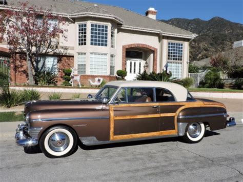 1950 Chrysler Town And Country Newport Classic Chrysler Town