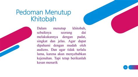 Pembukaan Dan Penutupan Khitobah Ppt