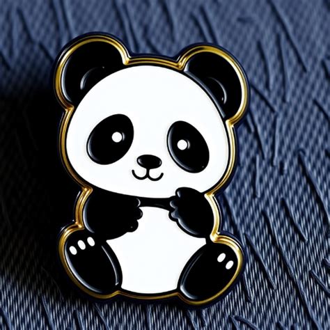 Cute Panda Hard Enamel Pins: The Perfect Blend of Design