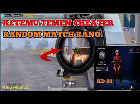 KETEMU TEMEN CHEATER PAS DI RANDOM MATCH SQUAD AUTO BANED PUBG