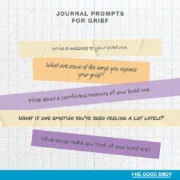 15 Journal Prompts For Grief Start To Heal