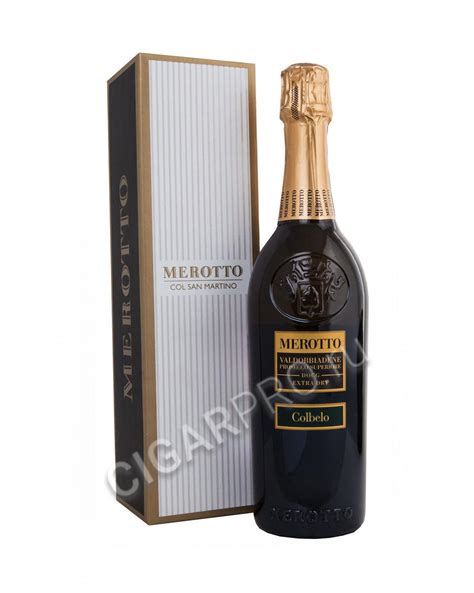 Merotto Colbelo Valdobbiadene Prosecco Superiore Вино игристое Меротто