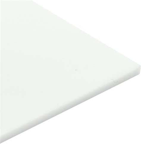 5mm Perspex White Gloss Acrylic Plastic Sheet 16 Sizes To Choose 100mm X 100mm