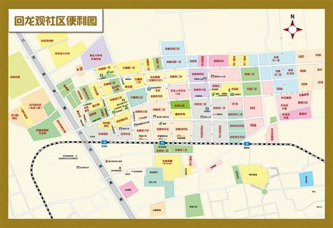 回龙观街道划分图,回龙观小区分布图 - 伤感说说吧