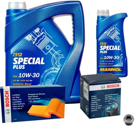 Bosch Inspection Set L Mannol Special Plus W Pour Fiat Tipo