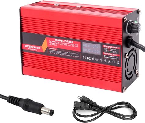 Wxfkldj 36 Volt Smart Lithium Battery Charger With Display