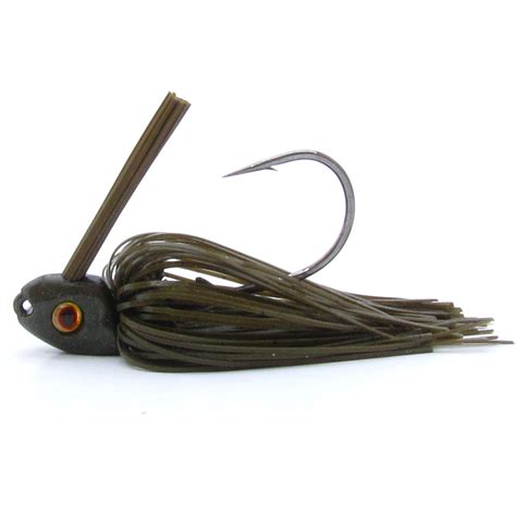 Green Pumpkin Pepper Swim Jig Frugal Lures