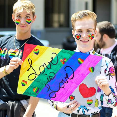 Gay Pride Stickers Roll Pieces Rainbow Heart Stickers Valentine