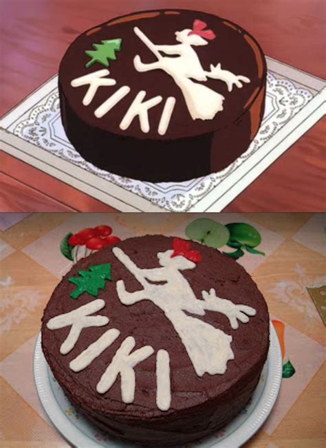 Kiki's delivery service cake Ghibli Feast | Cake, Cute desserts ...