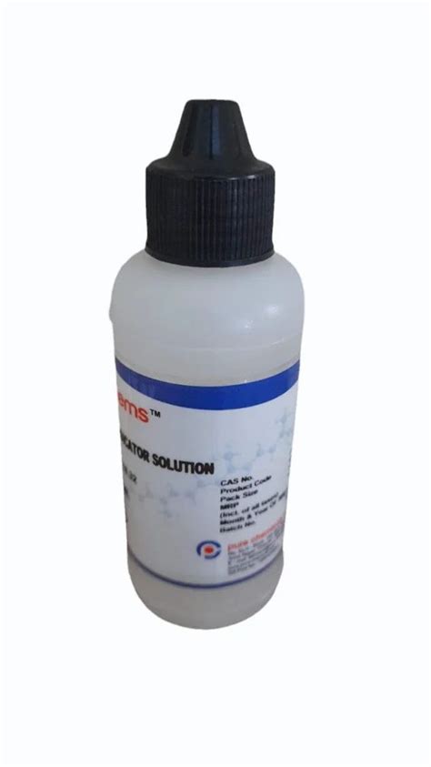 Phenolphthalein Indicator Solution 125ml Purechem Grade Lab Grade At Rs 200 Bottle In Coimbatore