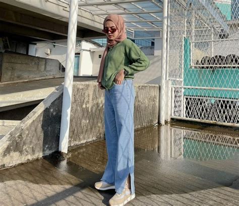 Ide Outfit Hijab Untuk Ngabuburit Selebgram Via Zulviani