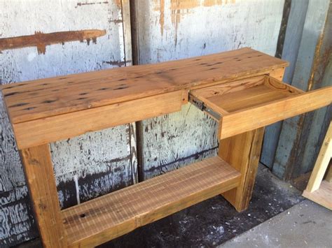 Console Made From Timbers Salvaged From The Reconstruction Of The Coronet Iyrs Rhode Island