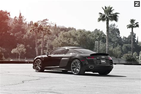 Custom Parts Revealing The Sporty Nature Of Black Audi R V Carid