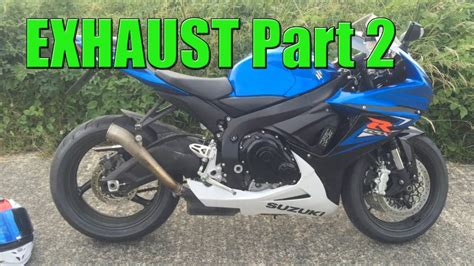 Suzuki Gsxr Akrapovic Megaphone Gp Exhaust Part Youtube