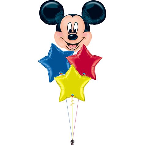 Mickey Mouse Balloon Bouquet Just Baskits And Balloon Decor