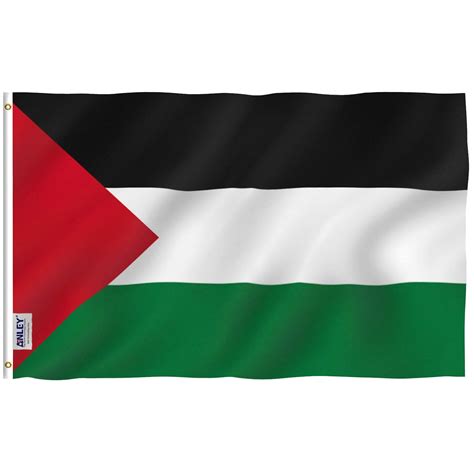 ANLEY Fly Breeze 3x5 Foot Palestine Flag - Vivid Color and UV Fade