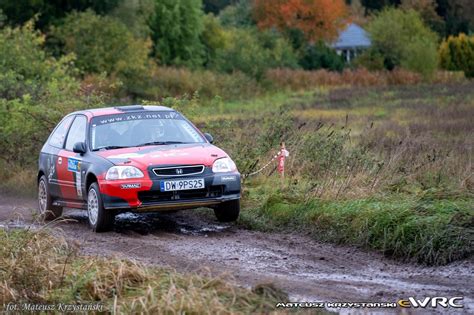 Olszacki Mateusz Borycki Marcin Honda Civic Rally Radk W