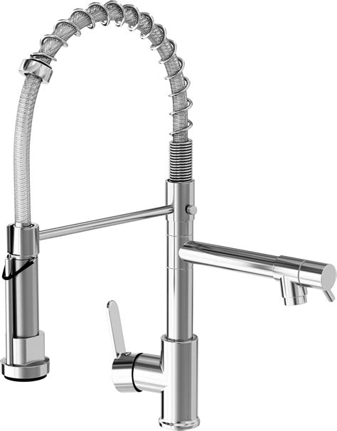 Zhziro Kitchen Tap Kitchen Sink Mixer Tap With Swivel Pull Down